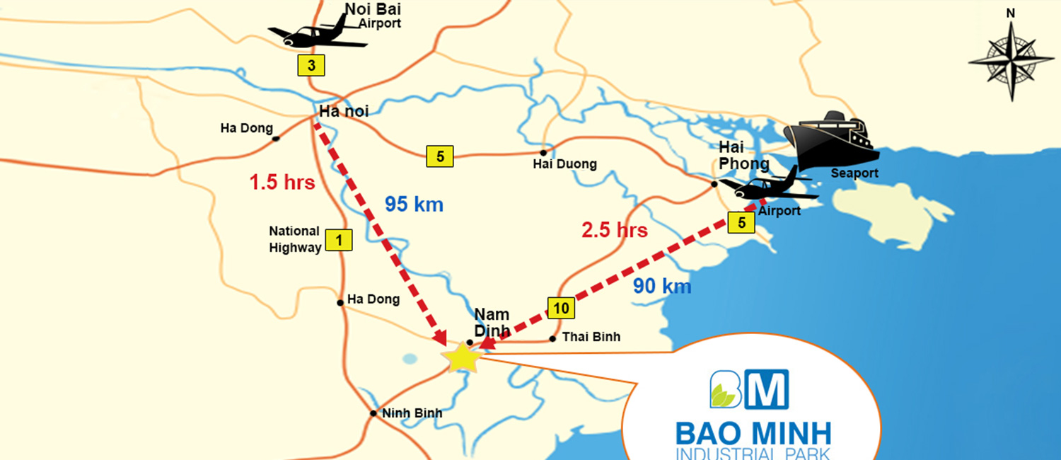 Vị trí đắc địa – Khu bảo minh 1(tieng trung)